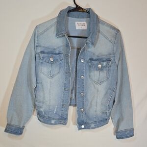 Tinseltown Light Blue Jean Jacket